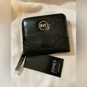 Jones New York Faux Snakeskin Wallet
